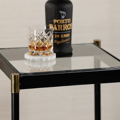 Park Lane 18 Leather Side Table