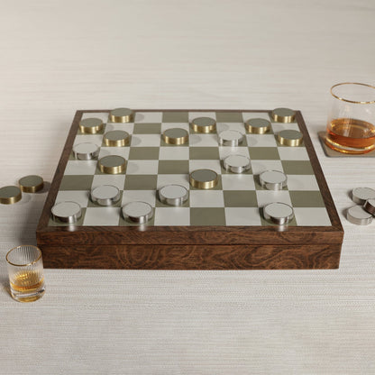 London Chess / Checkers Set