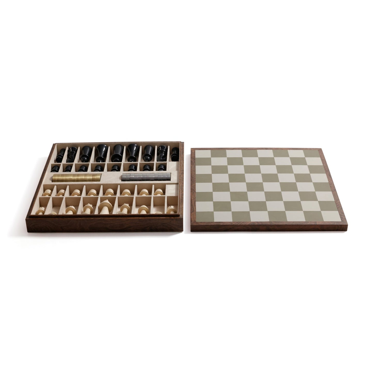 London Chess / Checkers Set