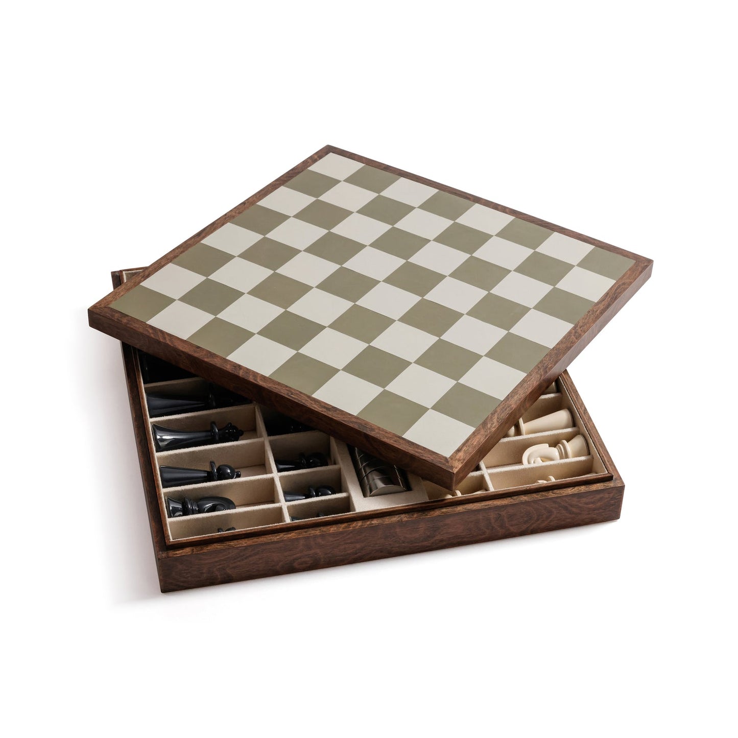 London Chess / Checkers Set