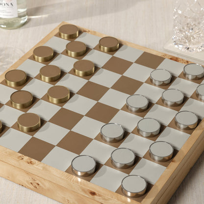 Copenhagen Chess / Checkers Set