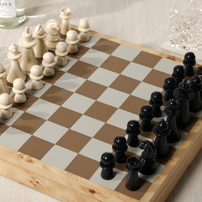 Copenhagen Chess / Checkers Set