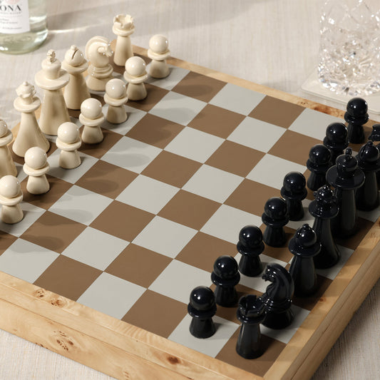 Copenhagen Chess / Checkers Set