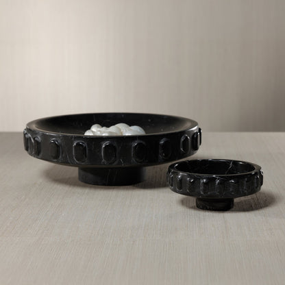 Marbella Bowl - Black Marquina