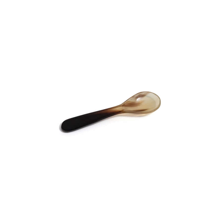Horn Condiment / Caviar Spoon — Set of 4