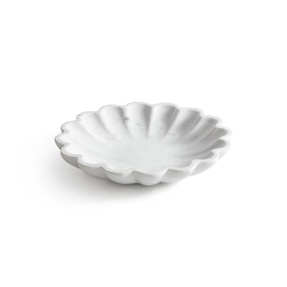 Scallop Flower Marble Bowl