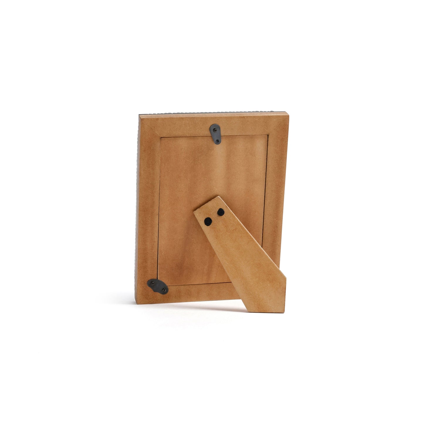 Nubia Black Bone Ribbed Photo Frame