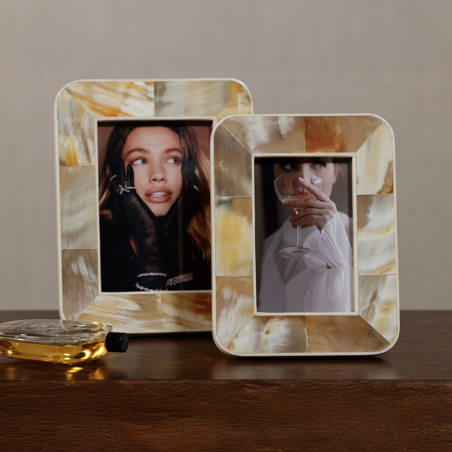 Dune African White Horn Photo Frame