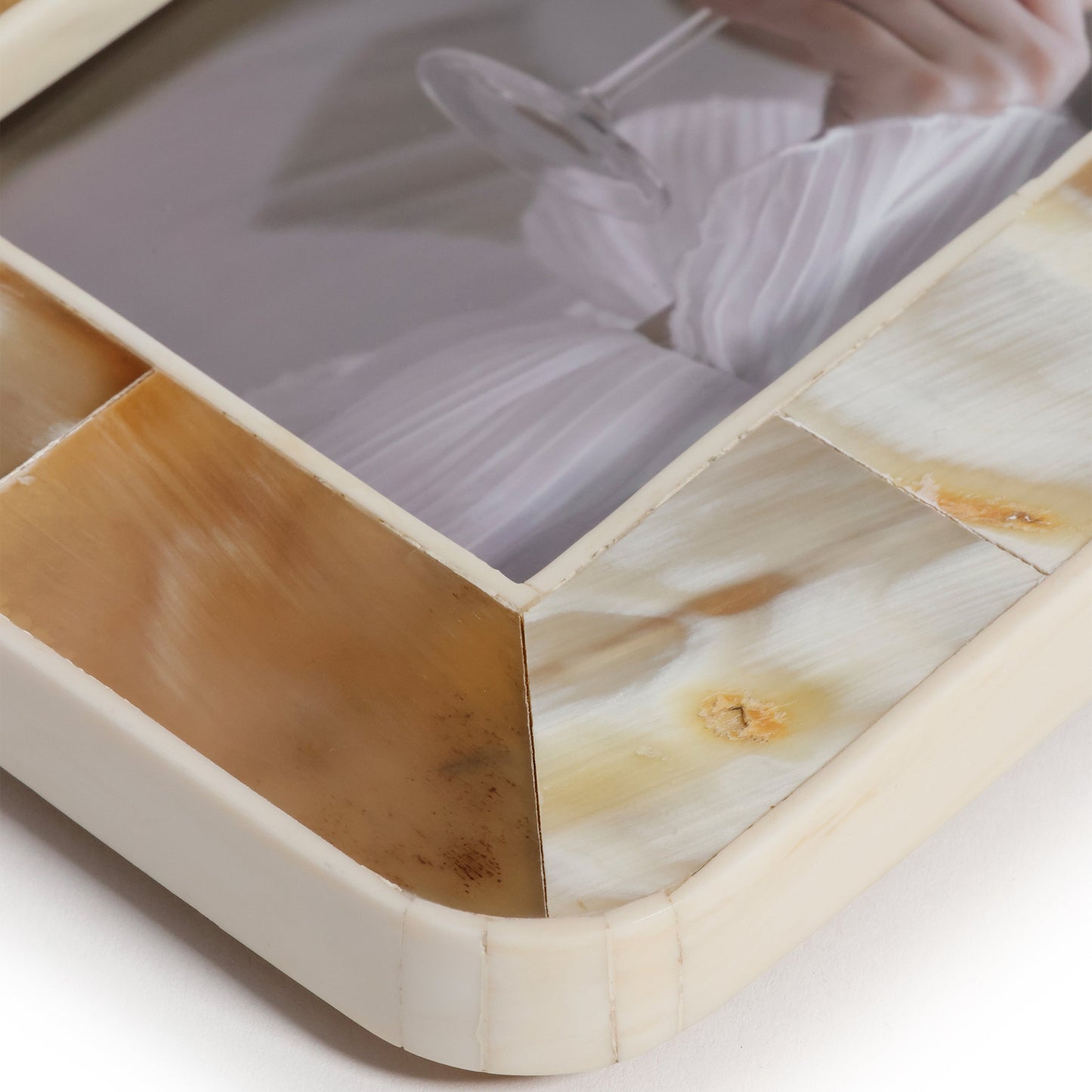 Dune African White Horn Photo Frame