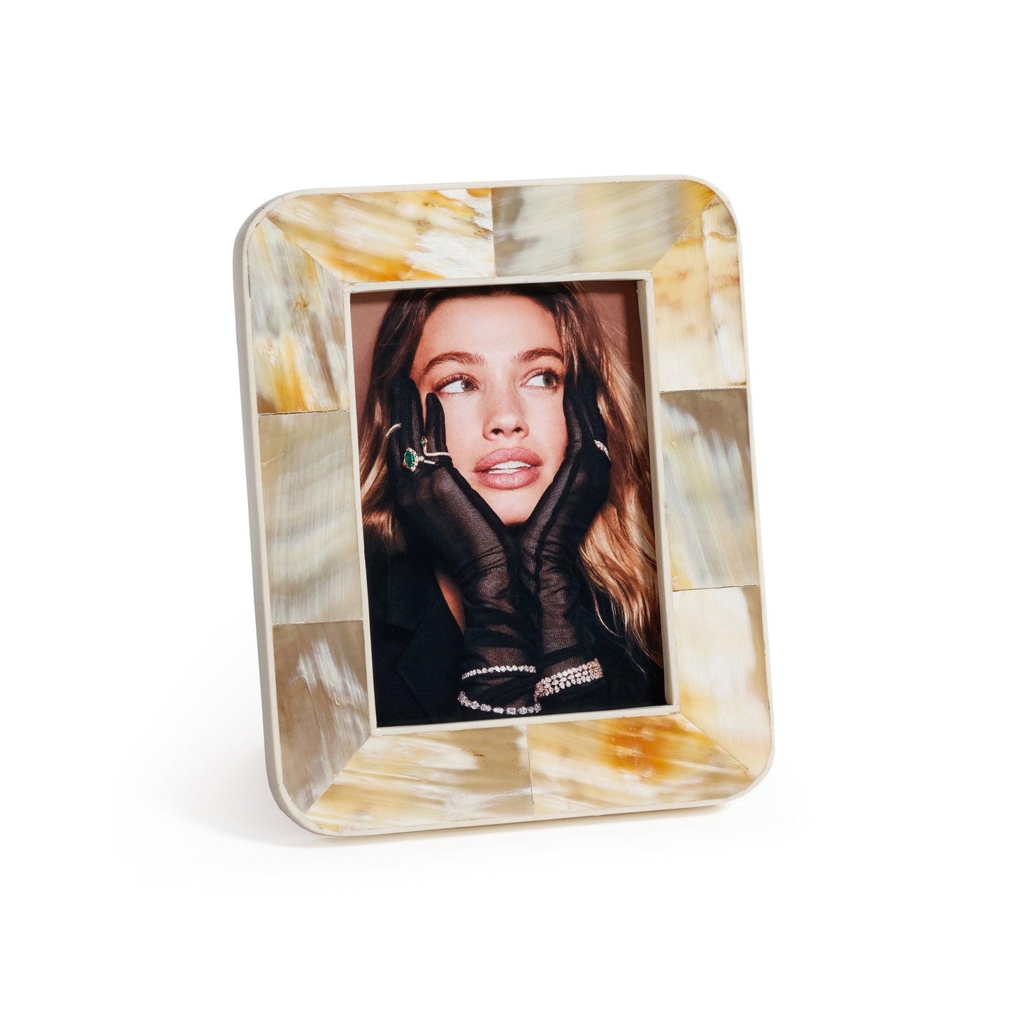 Dune African White Horn Photo Frame