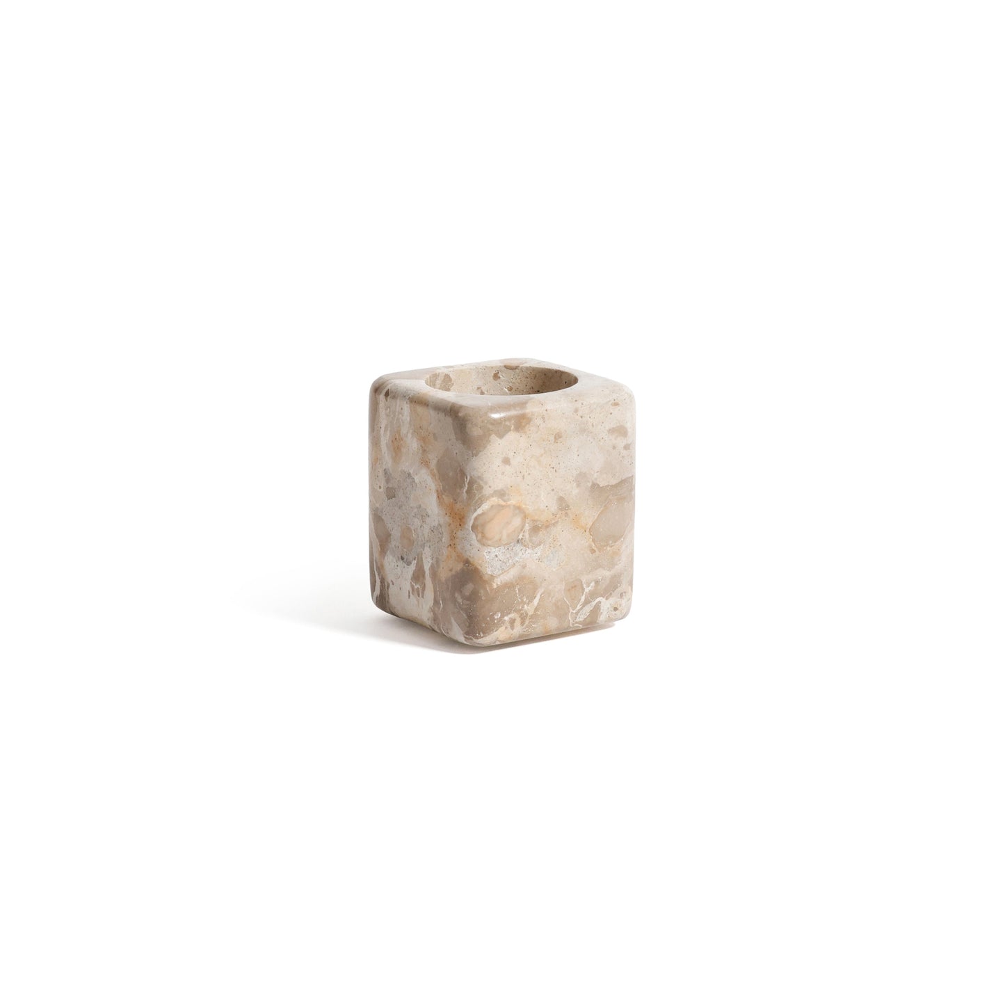 Crema Fossil Marble Bath Collection