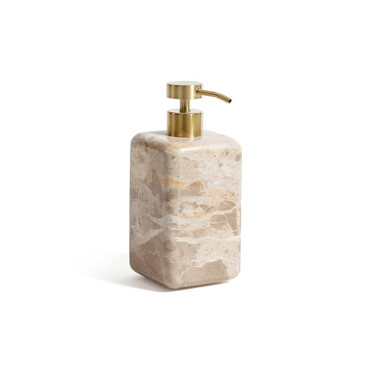 Crema Fossil Marble Bath Collection