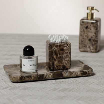 Marrón Emperador Marble Bath Collection