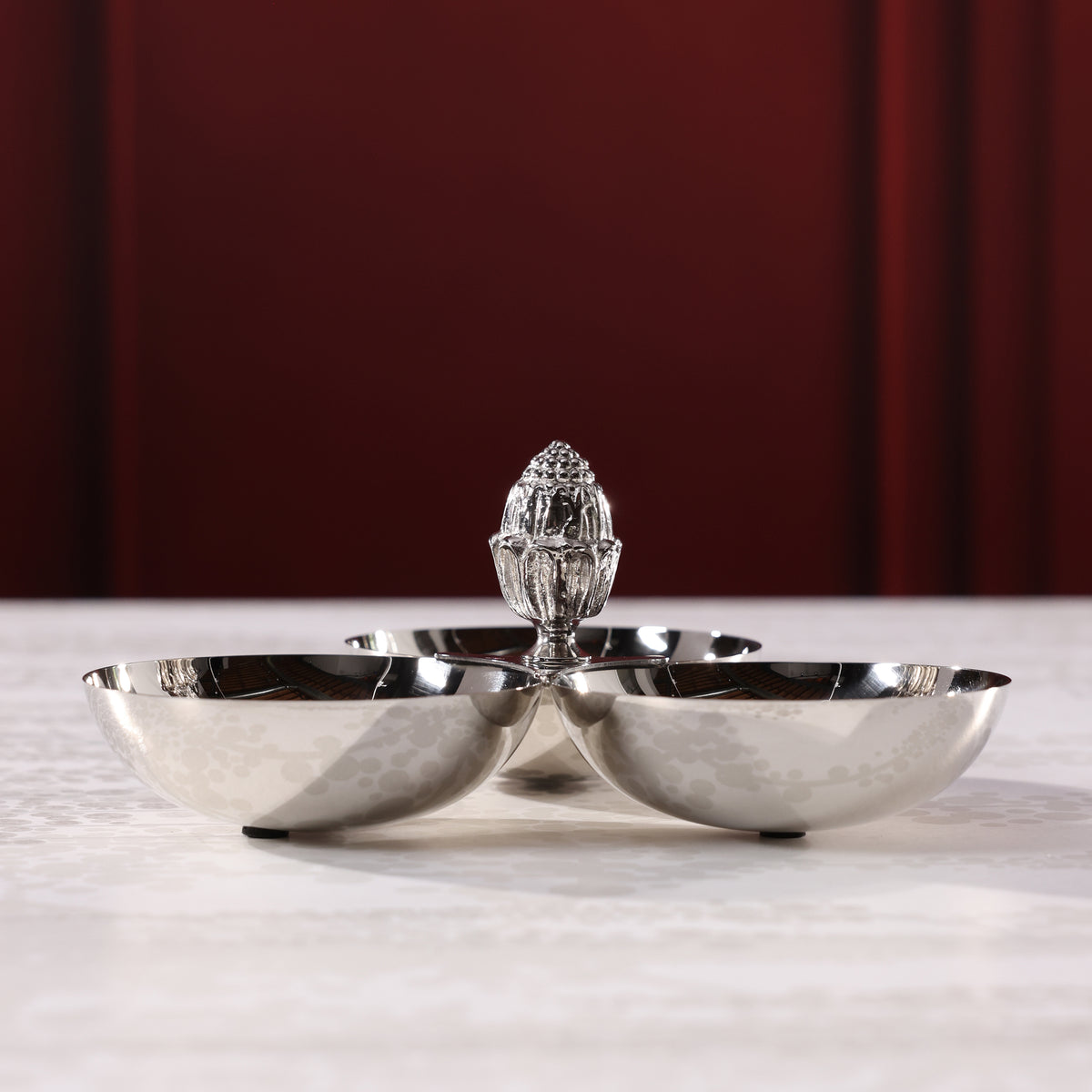 Acorn Trio Condiment Bowl