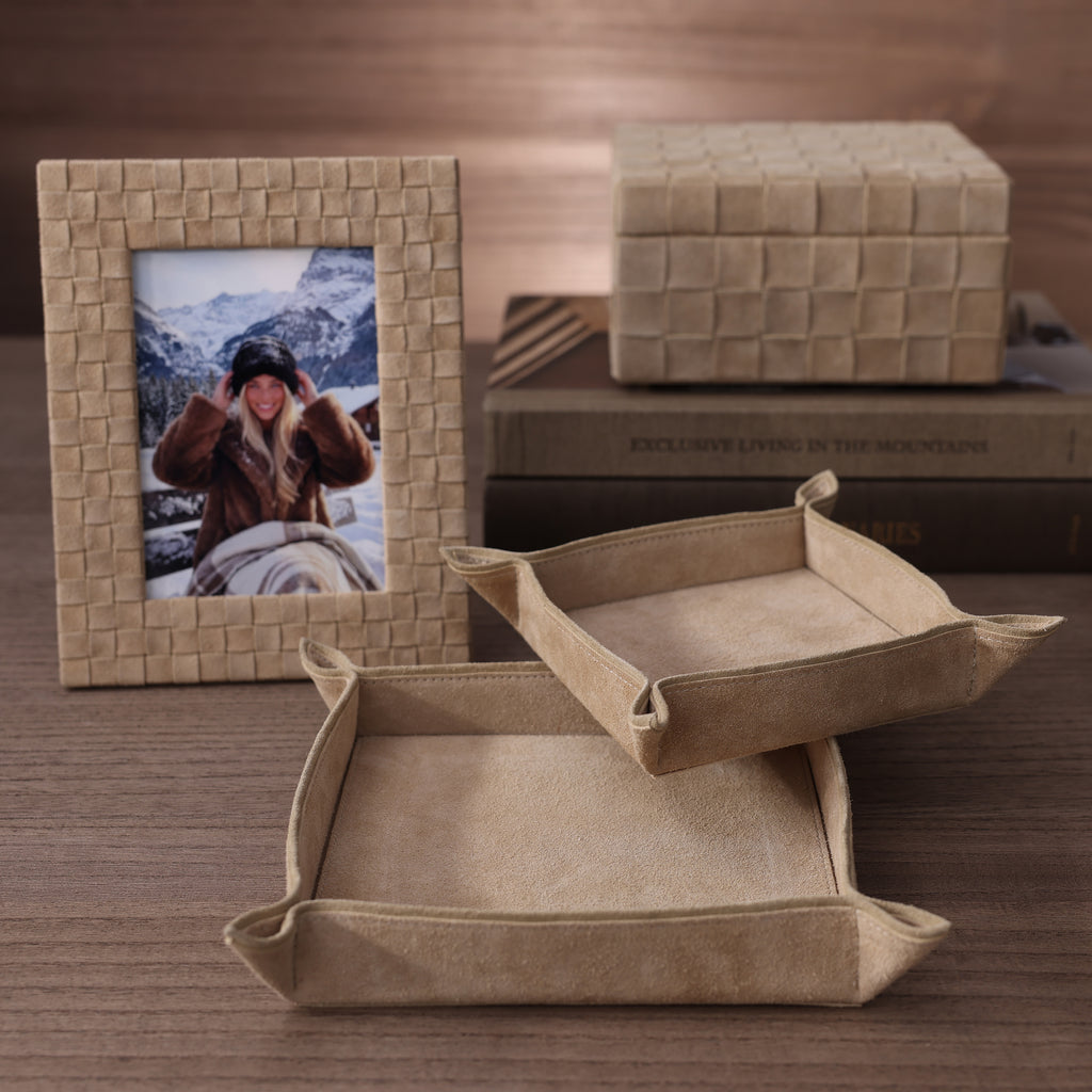 Saint-Gervais Suede Leather Catchall