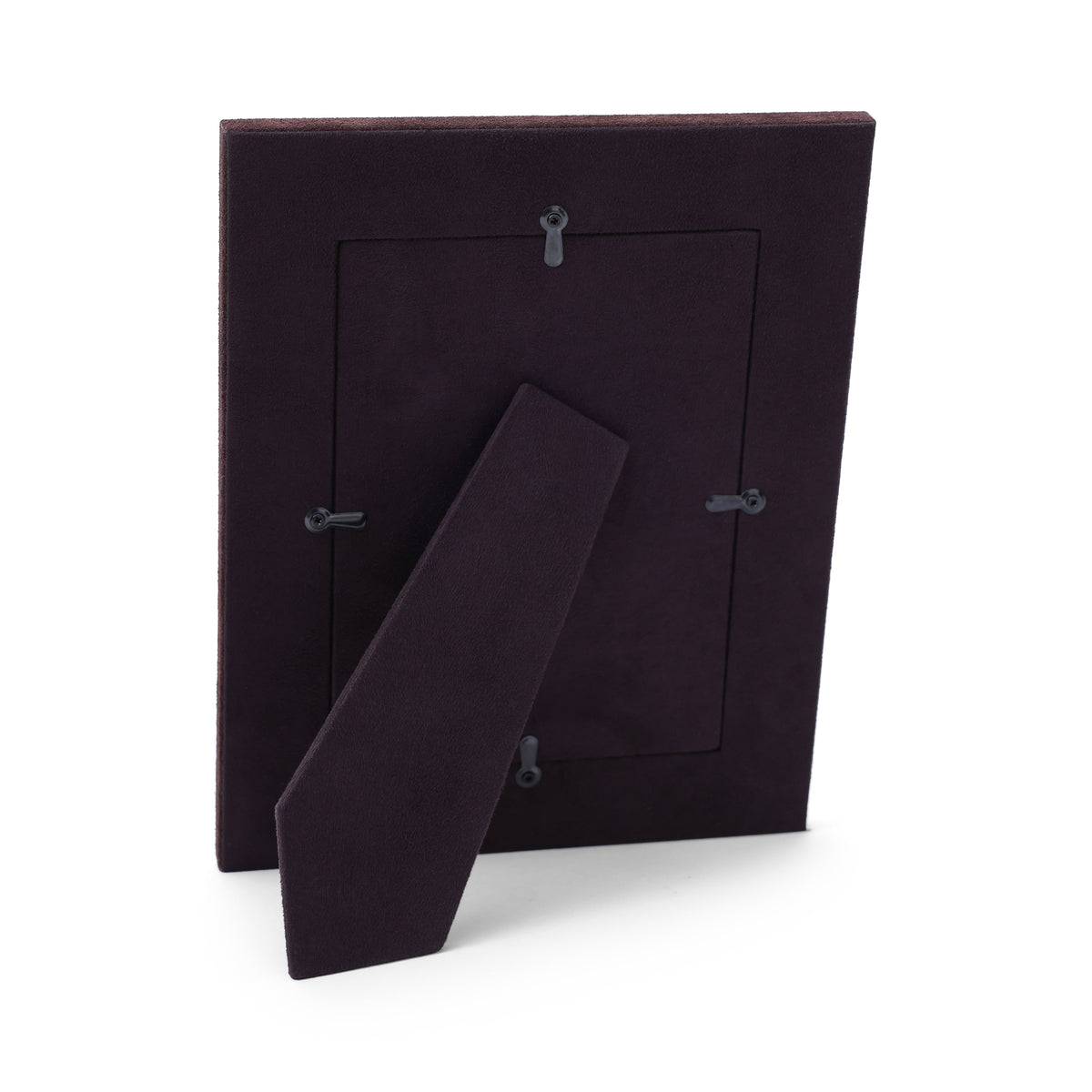 Saint-Gervais Suede Leather Photo Frame