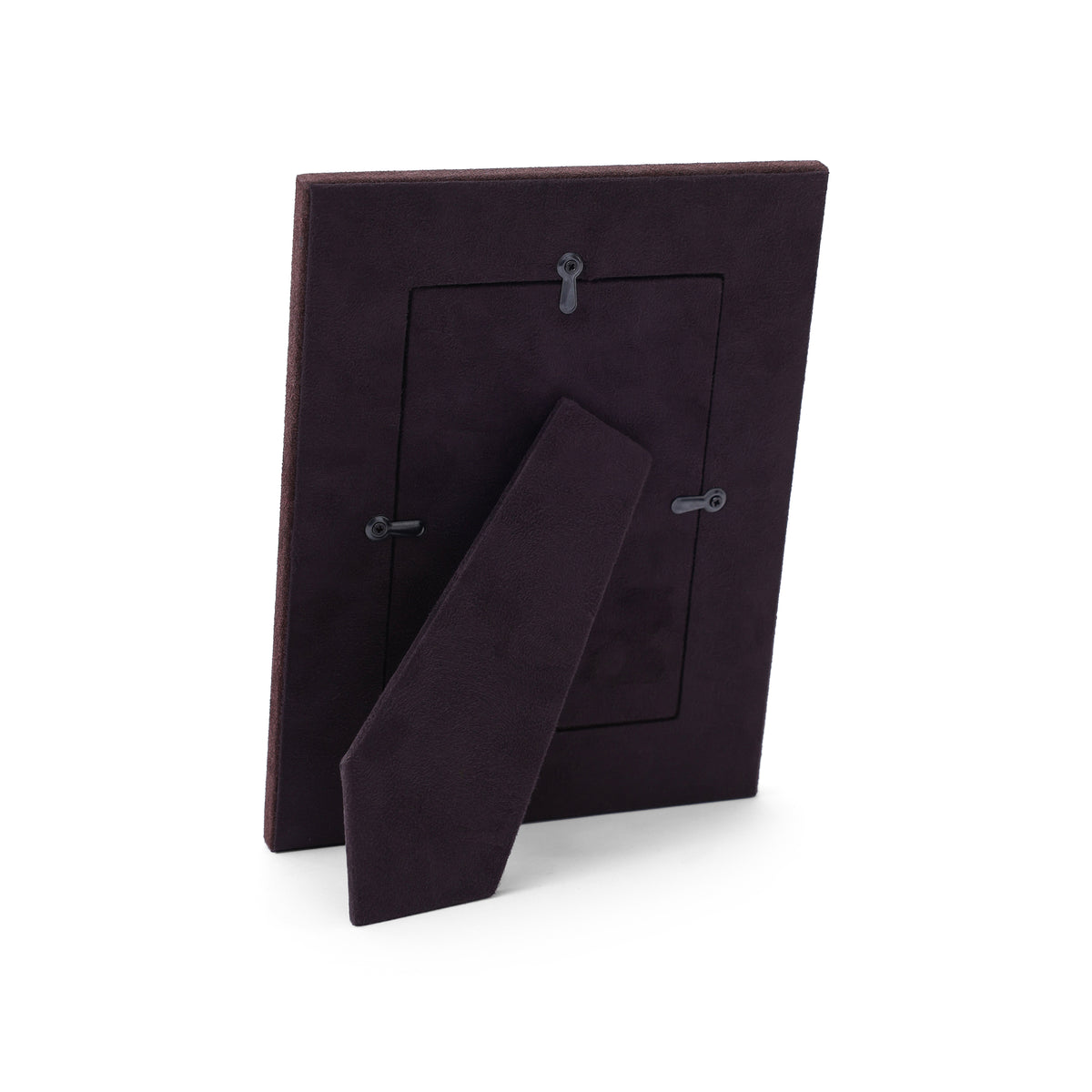 Saint-Gervais Suede Leather Photo Frame