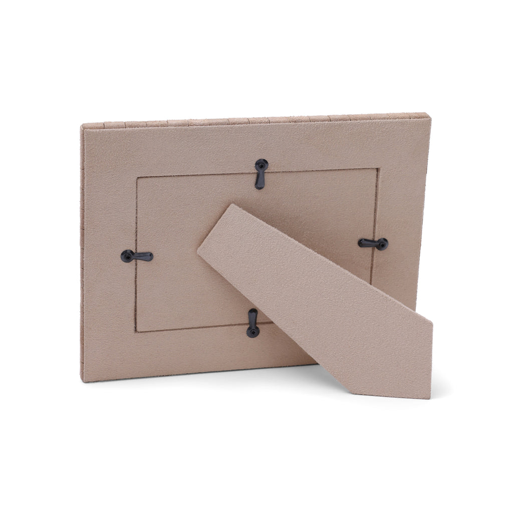 Saint-Gervais Suede Leather Woven Photo Frame