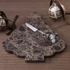 Marrón Emperador Marble Cheese & Charcuterie Board