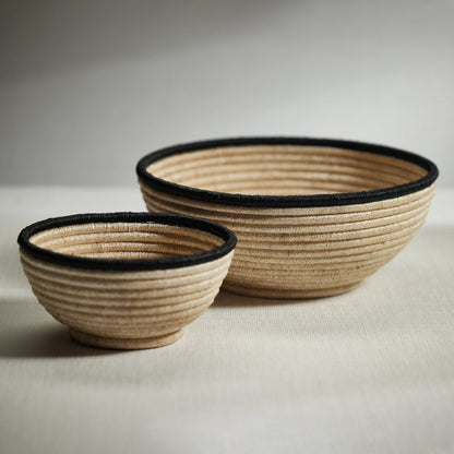 Martigues Coiled Abaca Bowl - Bowls by Carlyle Avenue