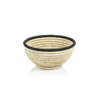 Martigues Coiled Abaca Bowl - Bowls by Carlyle Avenue