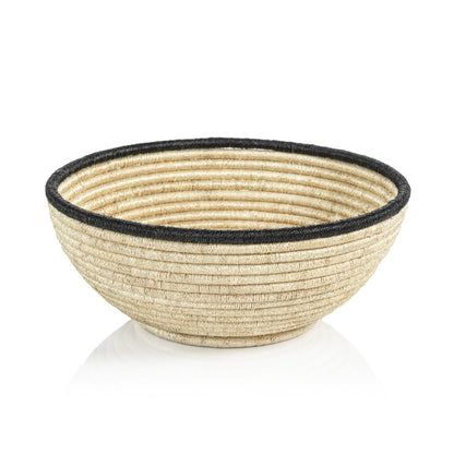 Martigues Coiled Abaca Bowl - Bowls by Carlyle Avenue