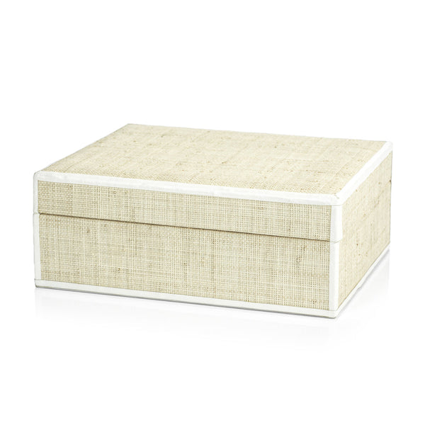 Cassina Pinetti Avio レザークローゼットボックス アイボリー Avio