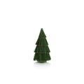 Tiger Grass Green Tree with Gold Glitter Trim - Christmas Trees by Carlyle Avenue