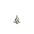 Natural White Leaf Tree with Gold Trim - Holiday Decor by Carlyle Avenue
