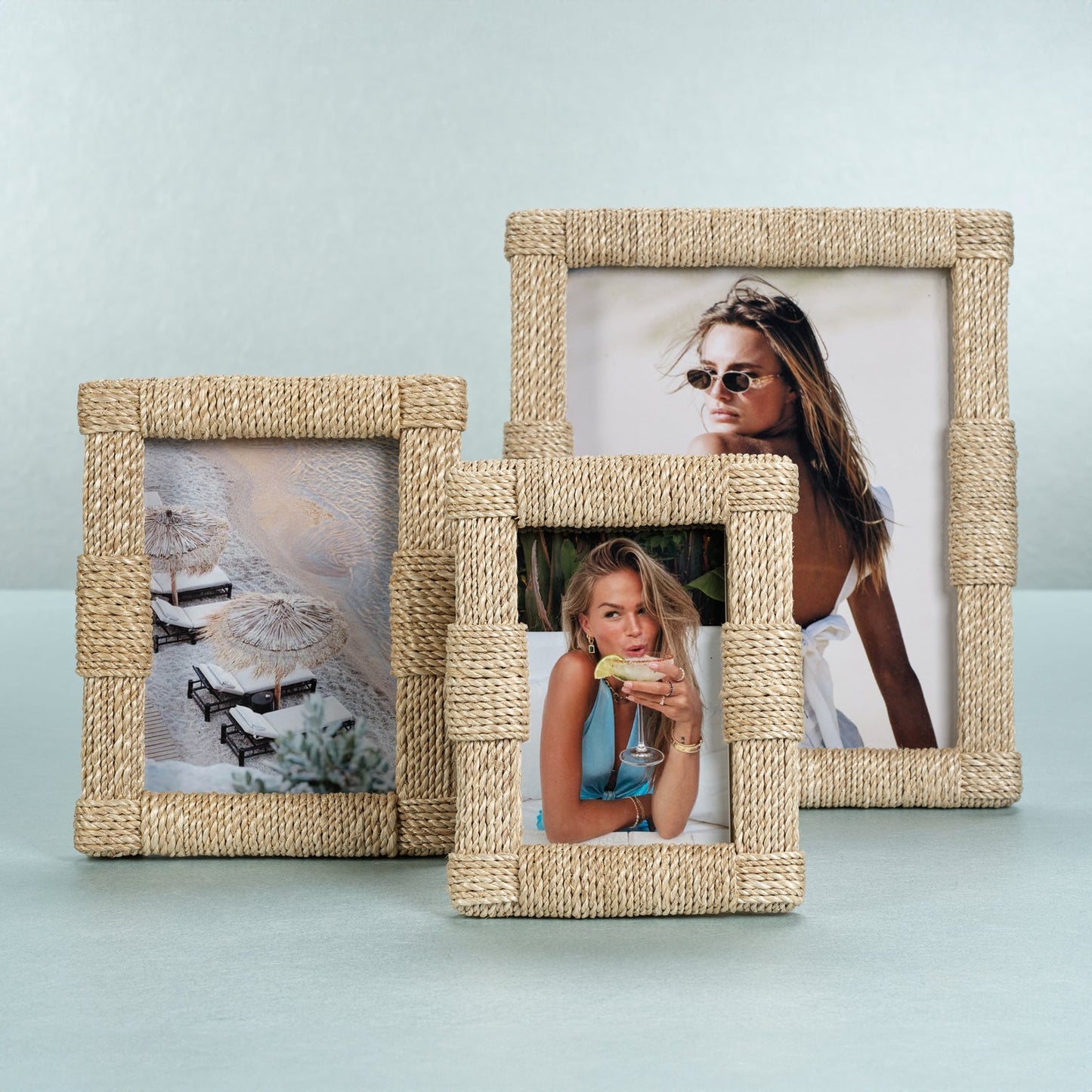 Abaca Rope Photo Frame