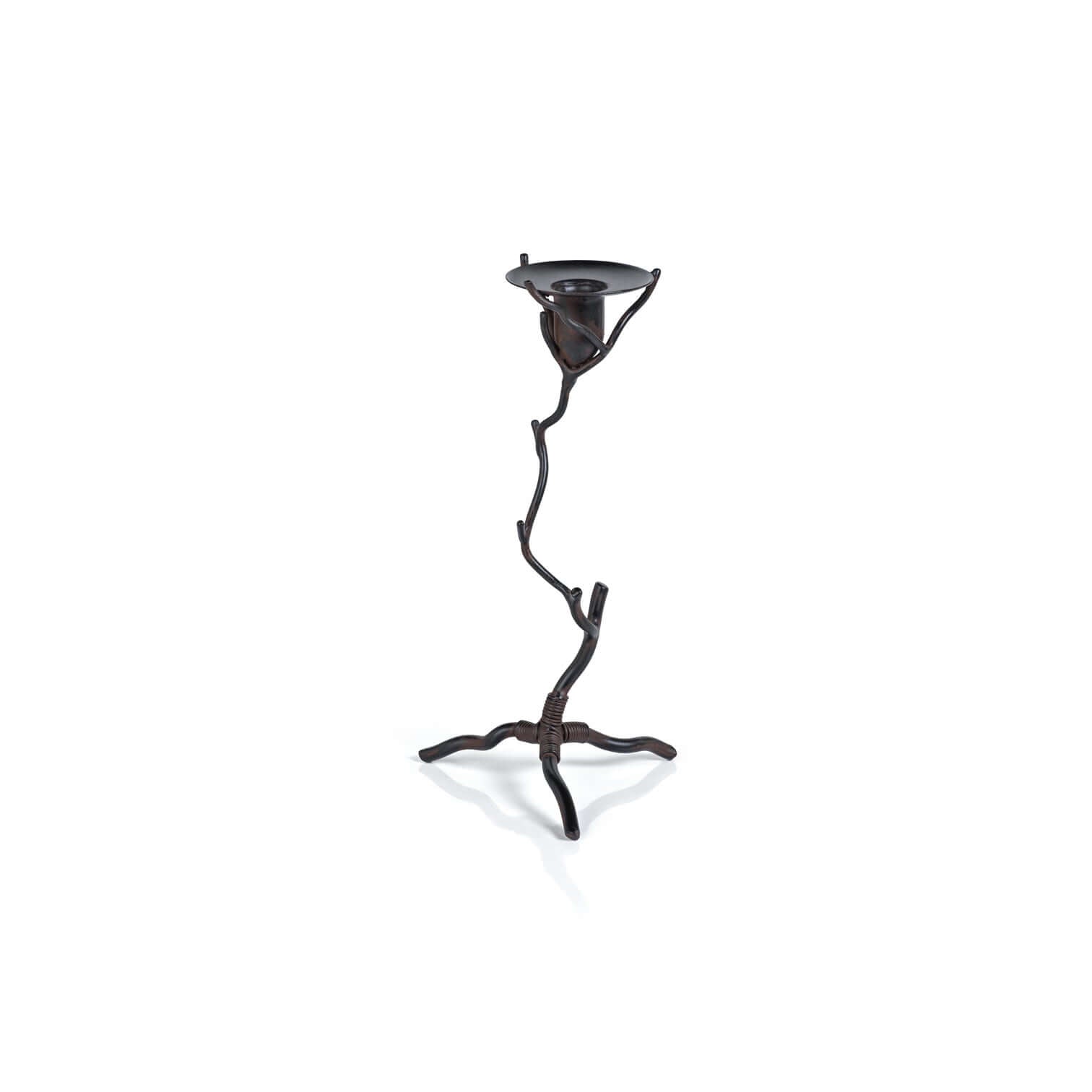 Twig  Design Wrought Iron Candle Holder - Candle Holders by Carlyle Avenue