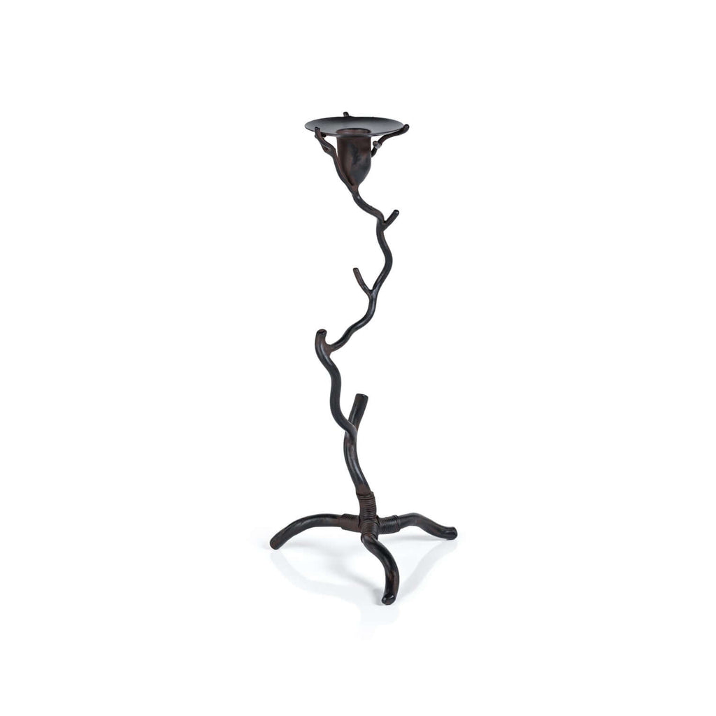 Twig  Design Wrought Iron Candle Holder - Candle Holders by Carlyle Avenue