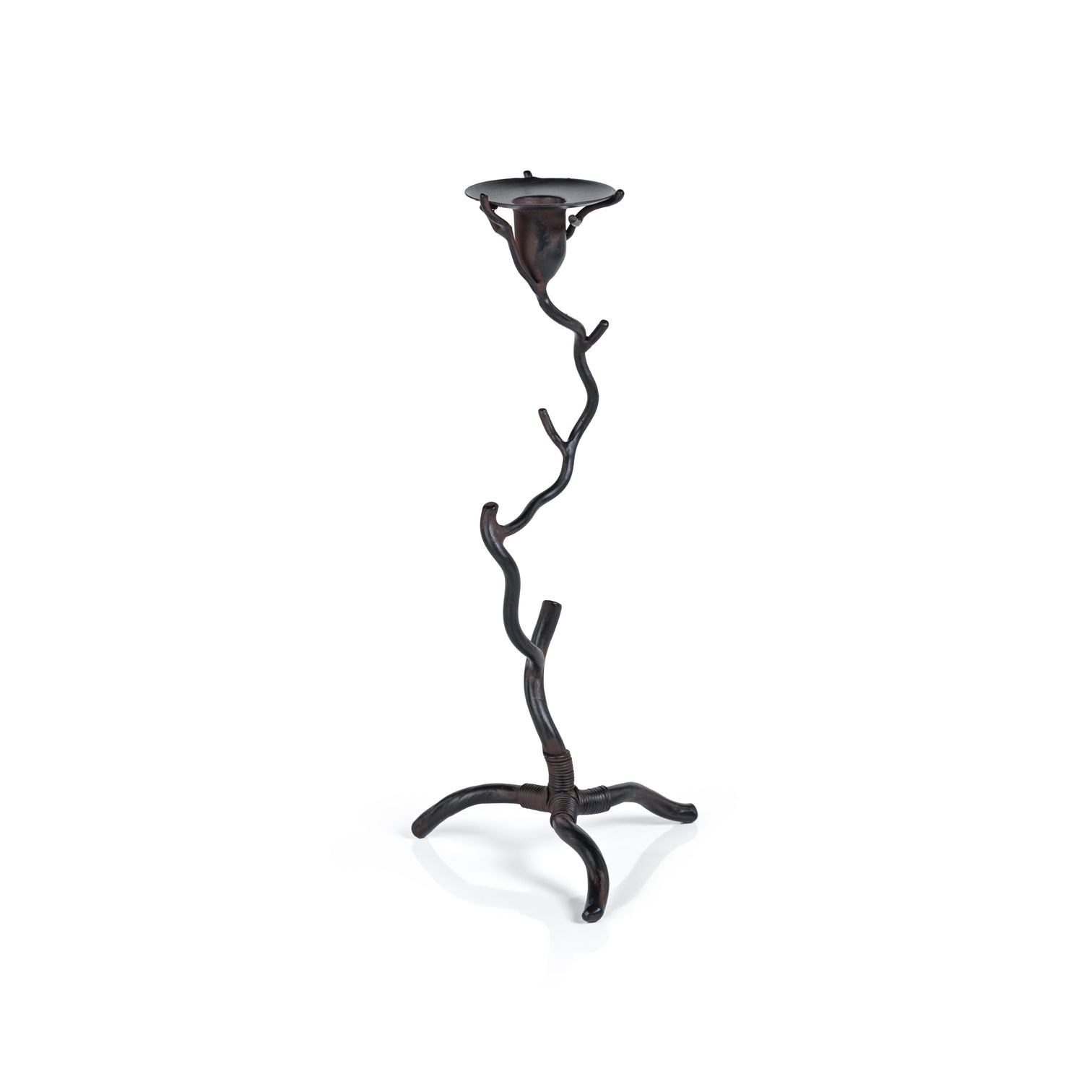 Twig  Design Wrought Iron Candle Holder - Candle Holders by Carlyle Avenue
