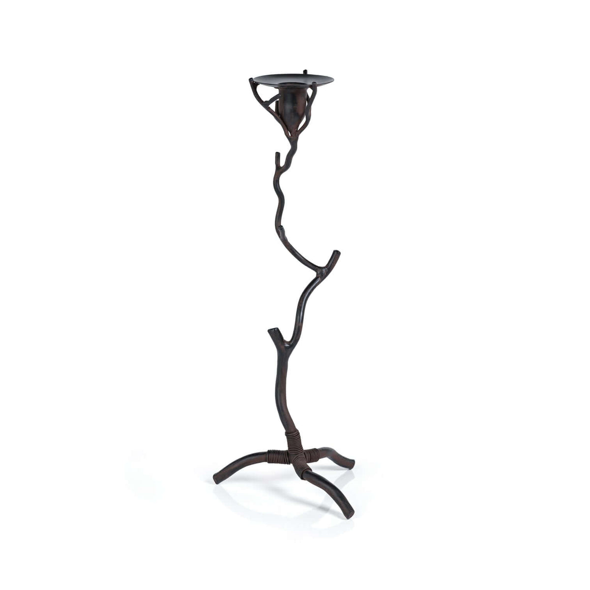 Twig  Design Wrought Iron Candle Holder - Candle Holders by Carlyle Avenue