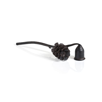 Pine Cone Design Wrought Iron Candle Snuffer - Candle Accessories by Carlyle Avenue