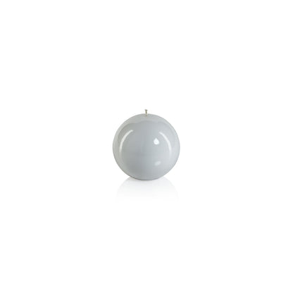 Lacquer Ball Candle - White - Candles by Carlyle Avenue