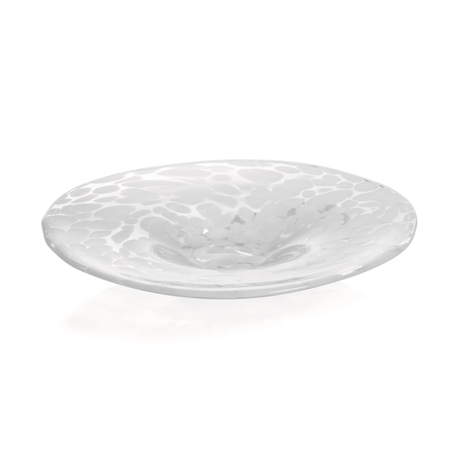 Opal Confetti White Bowl