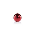 Metallic Ball Candle - Matte Pearl Red - Candles by Carlyle Avenue