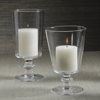 Palmilla Mouth Blown Glass Vase / Hurricane - Vases by Carlyle Avenue