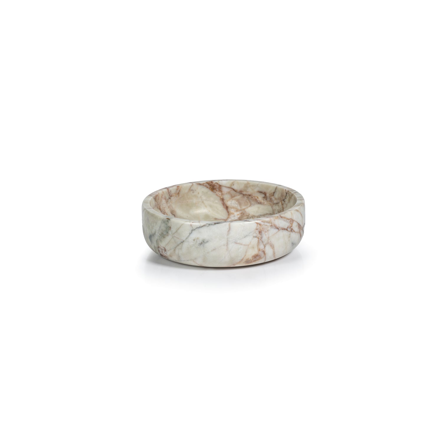 Rosso Verona Matte Marble Bowl - Bowls by Carlyle Avenue