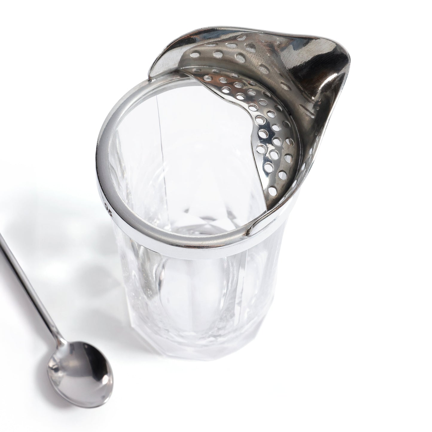 St. Anton Pewter and Glass Cocktail Shaker with Stirrer