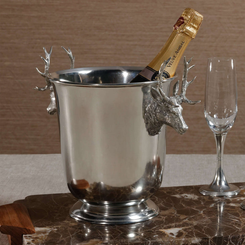 St. Moritz Pewter Champagne, Wine Cooler / Ice Bucket - Ice Bucket by Carlyle Avenue