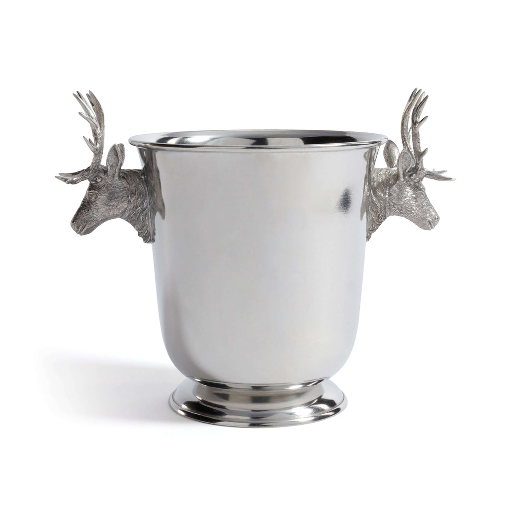 St. Moritz Pewter Champagne, Wine Cooler / Ice Bucket - Ice Bucket by Carlyle Avenue