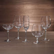 St. Anton Glassware on Pewter Stem