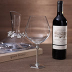 St. Anton Glassware on Pewter Stem