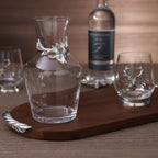 St. Anton All-Purpose Glass Bottle w/Pewter Trim