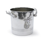 St. Anton Stag Head All Pewter Ice / Wine Bucket