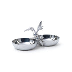 St. Anton Pewter Double Condiment Set
