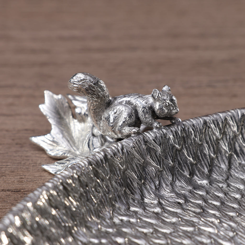 St. Anton Pewter Acorn Tray