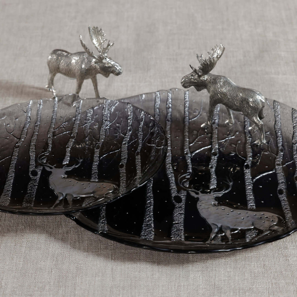 Wilderness Tableware Collection - Smoke & Pewter